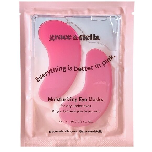 ➡️ 2/$25 ⬅️ Grace & Stella—Pink 💗Moisturizing💗 Eye Masks—6 Pairs *New* - Picture 10 of 10
